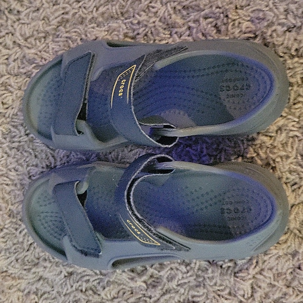Kids Croc sandles double strap